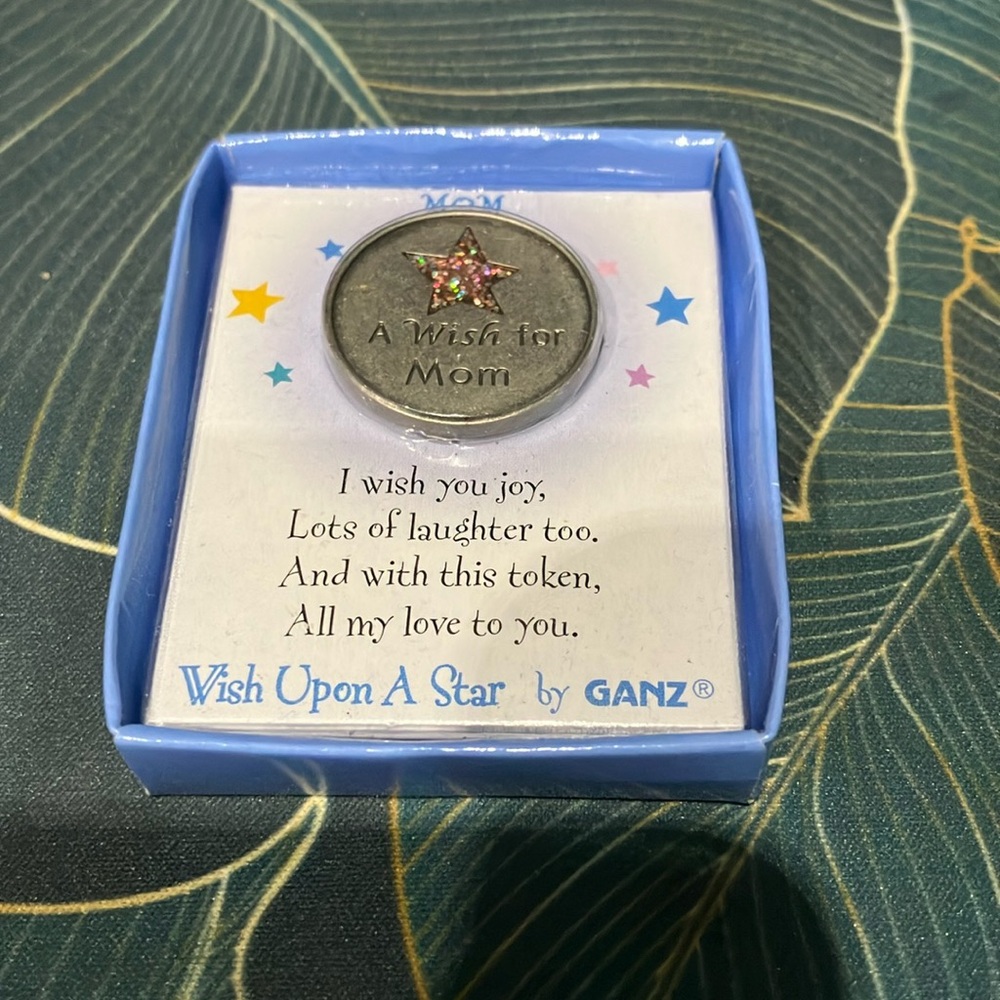 A Wish for Mom  Pocket Token by Ganz